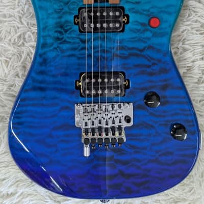 EVH 5150® Series Deluxe QM Series Electric Guitar , Baked Maple, Pacific Drift image 8
