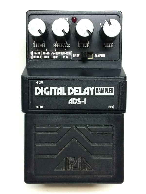 Aria ADS-1, Digital Delay/Sampler, Made In Japan, 80's, Guitar Effect Pedal image 1