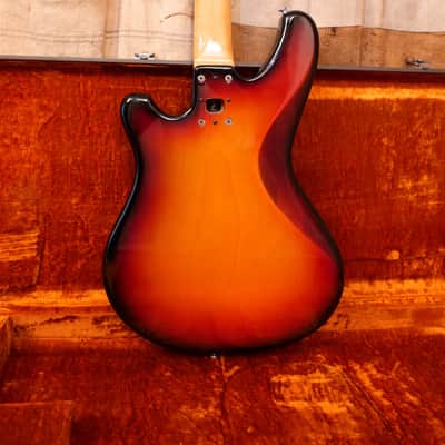 1970's Yamaha SB-55 Sunburst Bass Guitar image 8