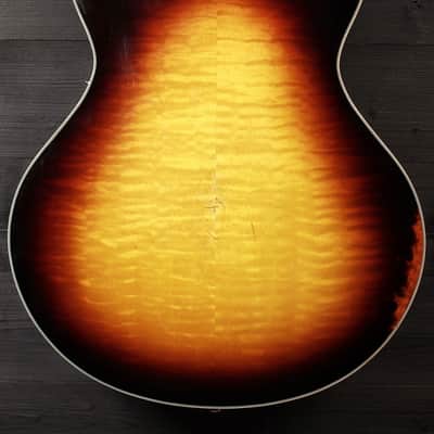 Eastman  T59/V SB Antique Varnish Sunburst Semi-Hollowbody Electric Guitar image 5