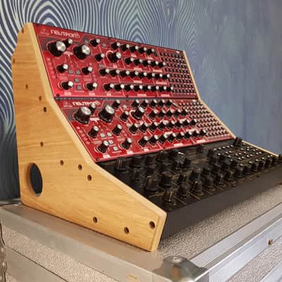 Behringer Triple Oak Veneered Stand for Model D, Pro1, K2, Cat And Neutron Etc image 4