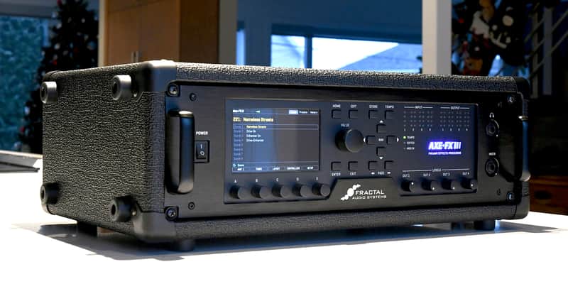 Fractal Audio Axe-FX III 2018 With NYC 3U Rack case | Reverb