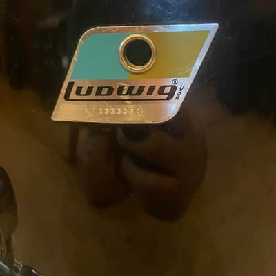 Ludwig 70s Vistalite Toms - 12” Rack, 13” Rack, 16” Floor 1970s - Black image 13
