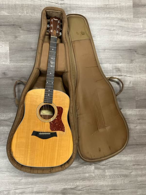 Taylor 210E Natural Acoustic-Electric Guitar Pre-owned image 1