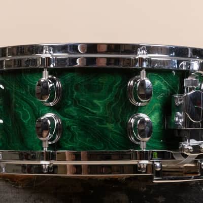 Mapex Orion 5.5x14 Emerald Green Snare Drum image 3