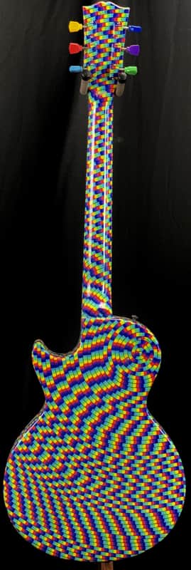Gibson Custom Shop Les Paul Standard Psychedelic Art | Reverb