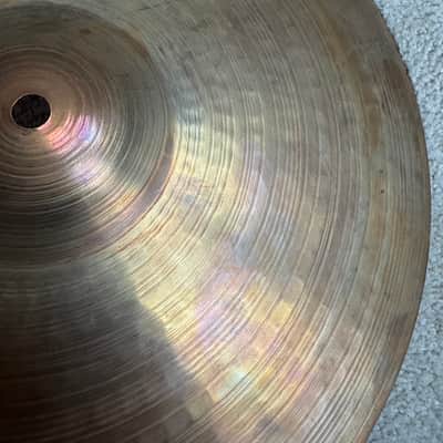Paiste Black Label 14 inch 2002 Hi Hat Cymbals - 980 1070 Grams - 617xxx 1976 - Cu image 5