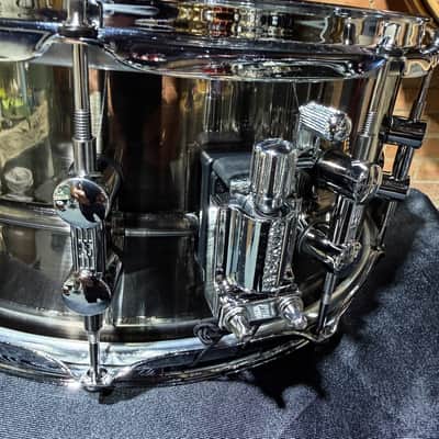 Sonor Kompressor 14x6.5" Brass Snare Drum 2023 - Present - Black Nickel image 2