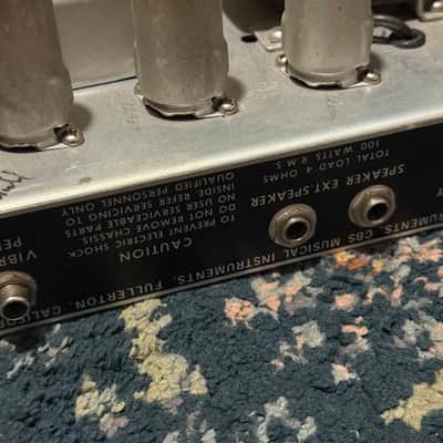 1974 Fender Quad Reverb 2-Channel 100-Watt Amplifier Bild 19