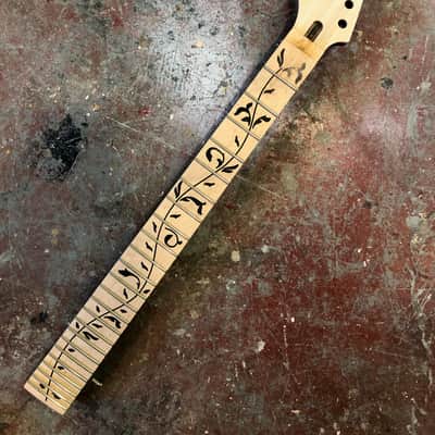 Replacement neck or custom project guitar neck for Ibanez Jem RG or AANJ compatible image 1