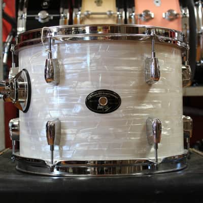 2006 Buddy Rich Drum Company Outfit in White Marine Pearl 14x24 9x13 16x16 16x16 image 17