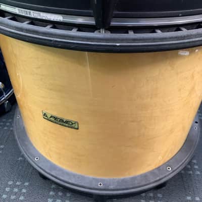 Peavey Radial Pro 750 Drum Kit 12, 14, 22 1990s Natural image 2