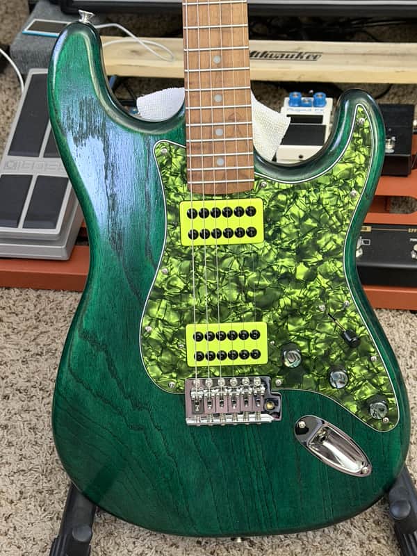Warmoth Stratocaster 2026 - Green / Gloss Poly image 1