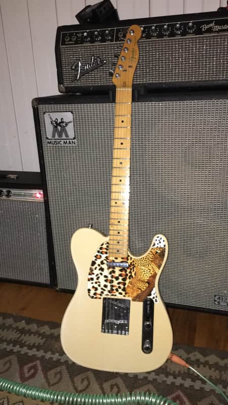 Fender Tortoise Leopard Print Telecaster Standard Pickguard 2020 - Leopard image 1