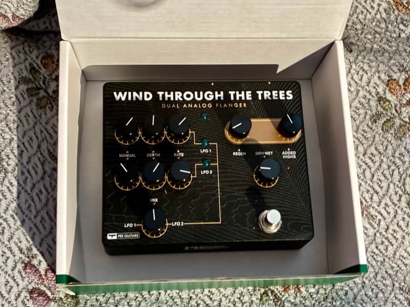 PRS Wind Through the Trees Dual Analog Flanger 2022 - Present - Black image 1