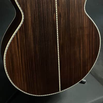 Washburn WJ130EK Vintage Series Jumbo Acoustic Guitar w/ K&K Pickup and Case image 12