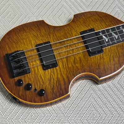 Hamer Violin/Hofner Beatle Bass style 1991 - Antique burst image 9