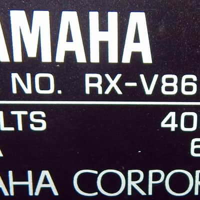 Yamaha RX-V863 image 3
