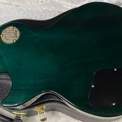 NEW! Gibson Les Paul Custom Peacock Widow - Monster Flame Top! Limited Edition - Weighs in at 8.4 lbs - Authorized Dealer - G07563 image 12