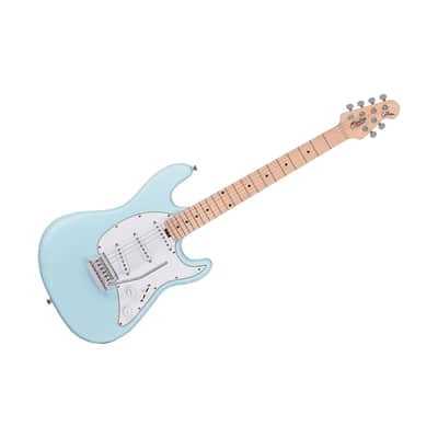 Cutlass CT30 SSS Daphne Blue Sterling by Music Man image 1