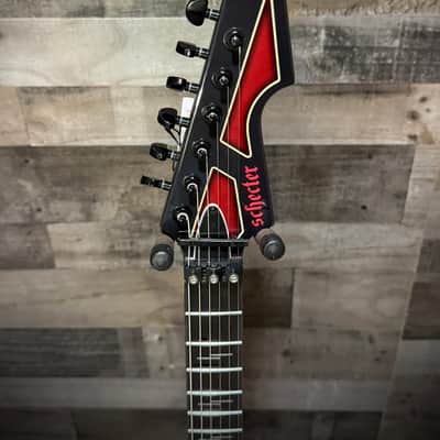 Schecter Avenger FR-S Przym Vespid Electric Guitar - Metallic Red (928) image 6
