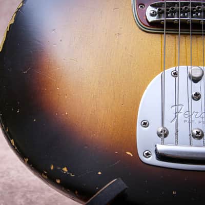 FENDER USA Original Vintage Jazzmaster HSC "Sunburst + Rosewood" (1960) image 10