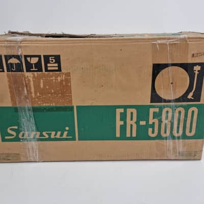 Sansui FR-5800 - In Original Box - New SV-202 Cartridge - No Dustcover image 3