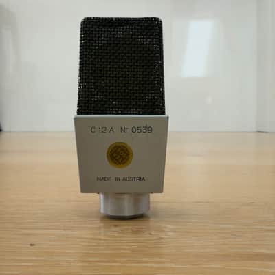 AKG C 12 A Multipattern Large Diaphragm Tube Condenser Microphone 1960s - Nickel image 5