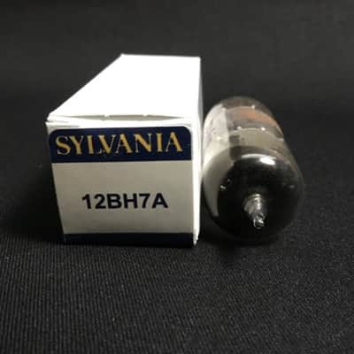 SYLVANIA (Philco) 12BH7A [] Getter AUDIO Amp VACUUM TUBE USA Tested 9.5929-D image 4