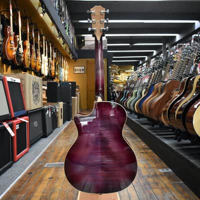 Taylor Custom Catch #8 C14CE Grand Auditorium Sitka Spruce/Flamed Maple Acoustic-Electric Guitar 2024 Lilac Wine w/Hard Case image 6