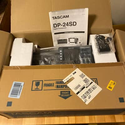 TASCAM DP-24SD 24-track Digital Portastudio 2015 - Present - Black image 3