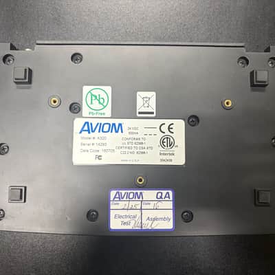 Aviom A320 32-Channel Personal Mixer 2010s - Black image 8