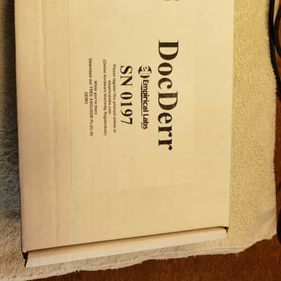 Empirical Labs EL-Rx DocDerr 500 Series Channel Strip Module 2010s - Black image 4