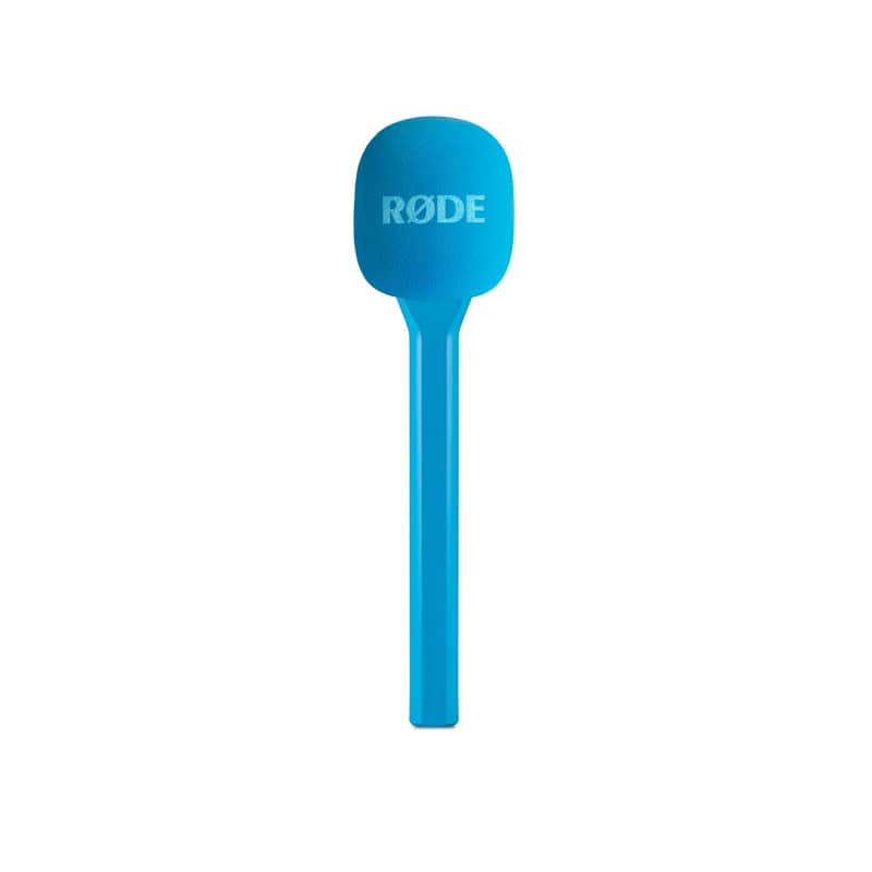 RODE Interview GO Handheld Adaptor for Wireless GO Transmitters (Blue) image 1
