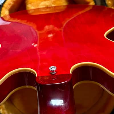2025 Gibson Custom 1961 ES-335 Reissue Sixties Cherry 7 lb 10 oz image 7