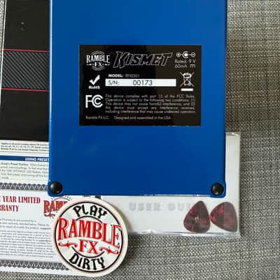 Ramble FX Kismet (MIDI controlled overdrive/distortion) image 3