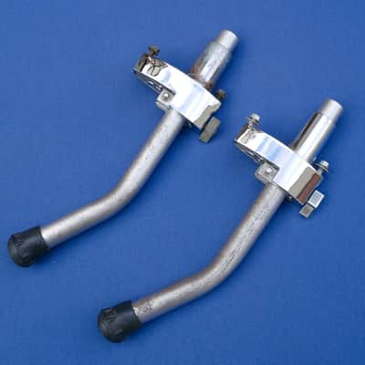 Rogers Memrilock Bassdrum Spurs Legs Brackets Set Of 2 Big R XP8 nr 2 image 5
