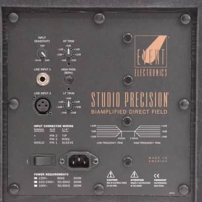 Event Studio Precision 6 Biamplified Active Studio Monitors ASP6 #28338 image 11