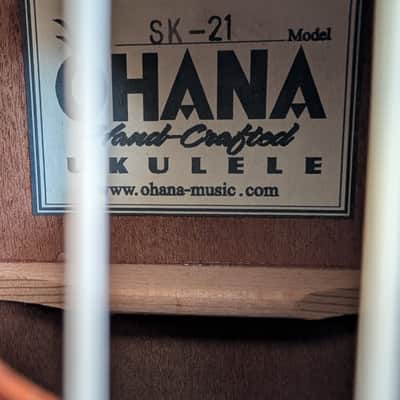 Ohana SK-21 Mahogany Sopranino Ukulele with Case / Bag, Free Shipping, NOT B STOCK image 11