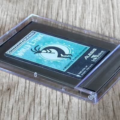 Alesis Qcard WORLD ETHNIC / ROM Waveform + Data Card // Quadrasynth, QSR, S4 / Plus, QS6, QS7, QS8 image 3