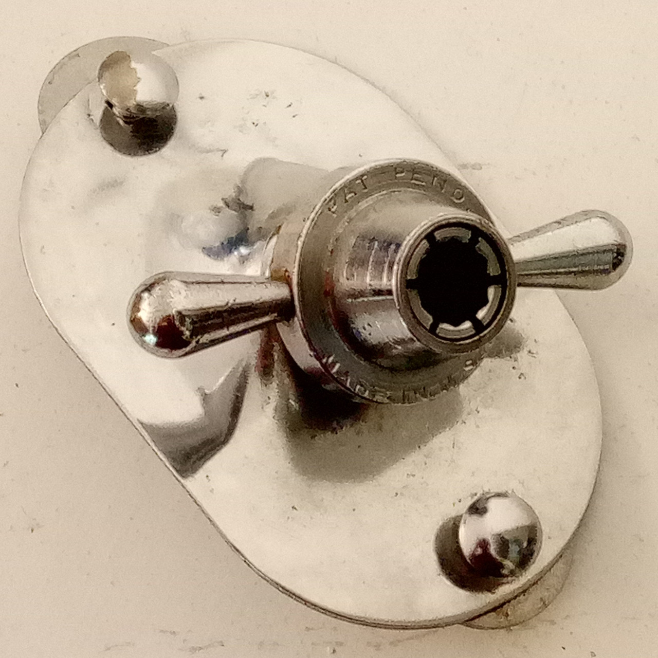 Rogers Prototype Bass Drum Spur/Tom/Cymbal Arm Mount+Machined Collet Rare 2-Hole — main photograph