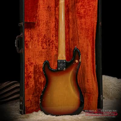 1972 Fender Precision Bass "Sunburst" image 4