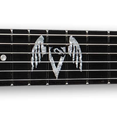 ESP LTD James Hetfield Signature Vulture Guitar w/ EMG Pickups and Hardshell Case - Olympic White image 5