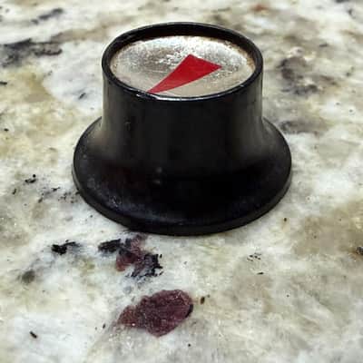 Epiphone Amp Knob 60s Vintage Silver image 4
