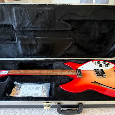 Rickenbacker 330 Fireglo w/ Lollar Gold Foil Pickups image 6
