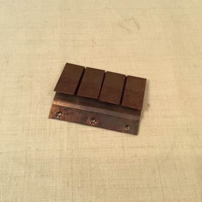 Vintage 1960's Gibson Thunderbird Bass Guitar Mute Copper T-Bird Mute Rare Part image 6