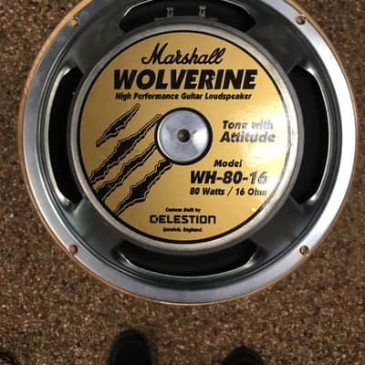 Celestion WH80-16, Silver, 12" Wolverine, Made for Marshall image 1