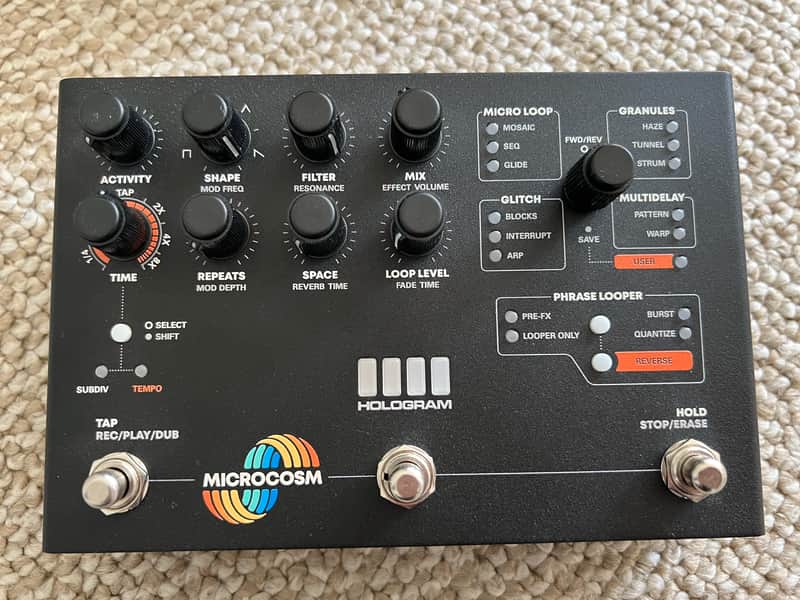 Hologram Electronics Microcosm - 2025 Special Edition (Matte Black