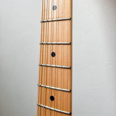Electric Guitar Fender American Standard 2008 - Blizzard Pearl Maple Neck image 16