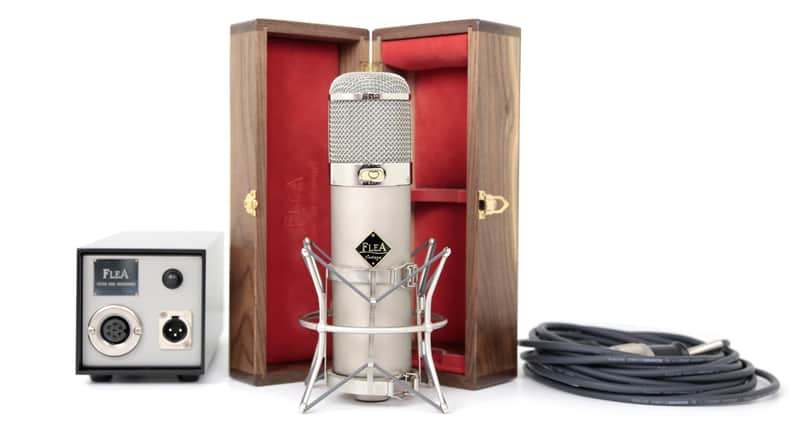 FLEA Microphones FLEA47 Tube Condenser Microphone with Telefunken EF12 Tube image 1
